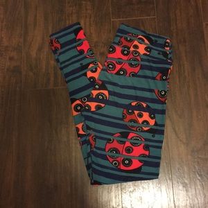 Lularoe Leggings Os lady bugs